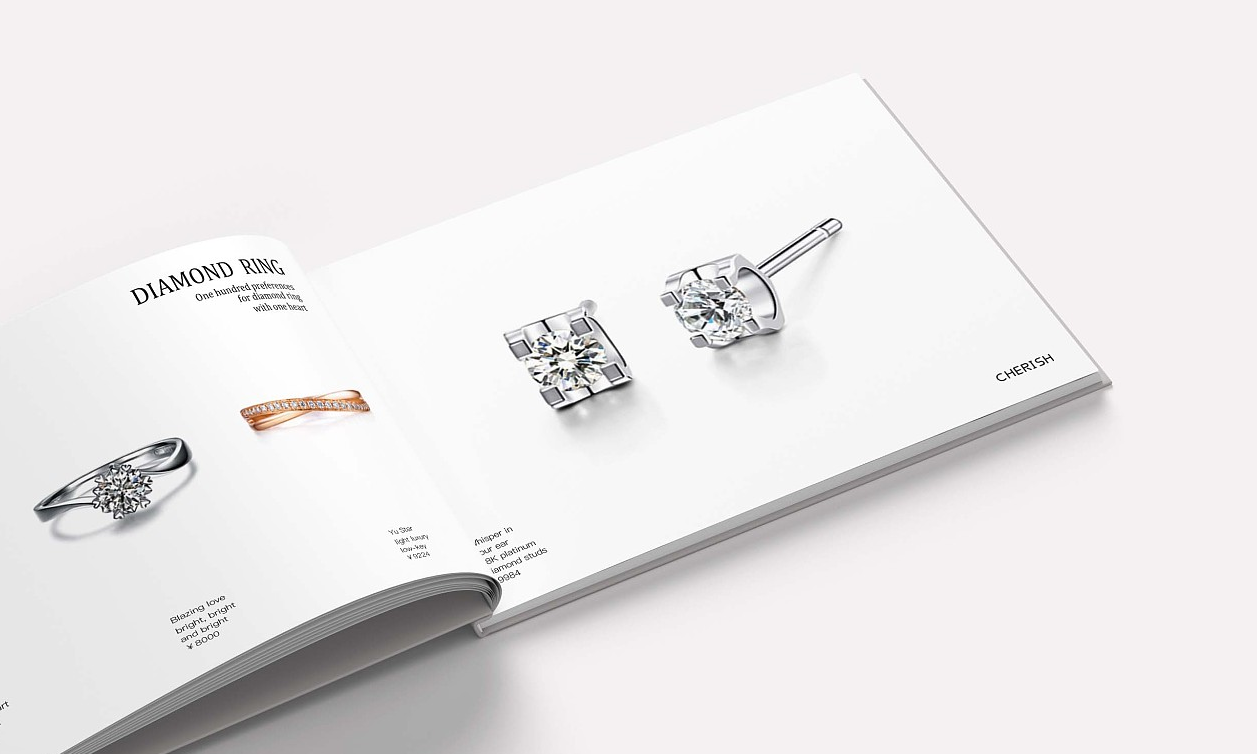 珠宝画册设计——珠宝行业宣传册设计